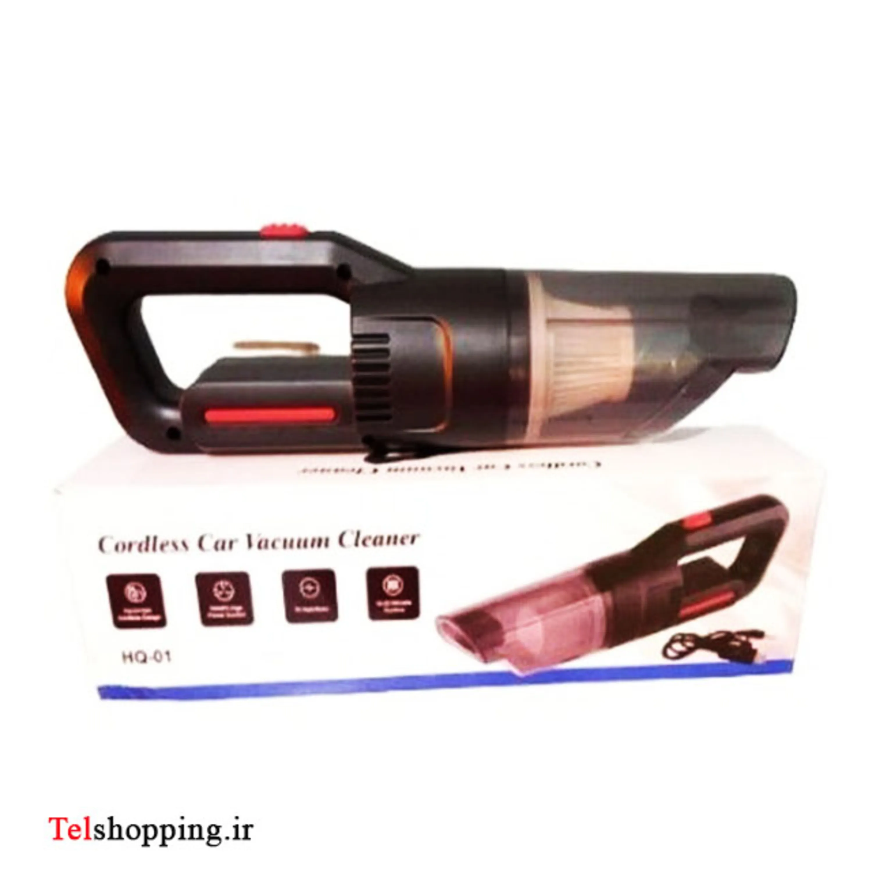 جارو خودرو شارژیRechargeable broom مدل HQ01